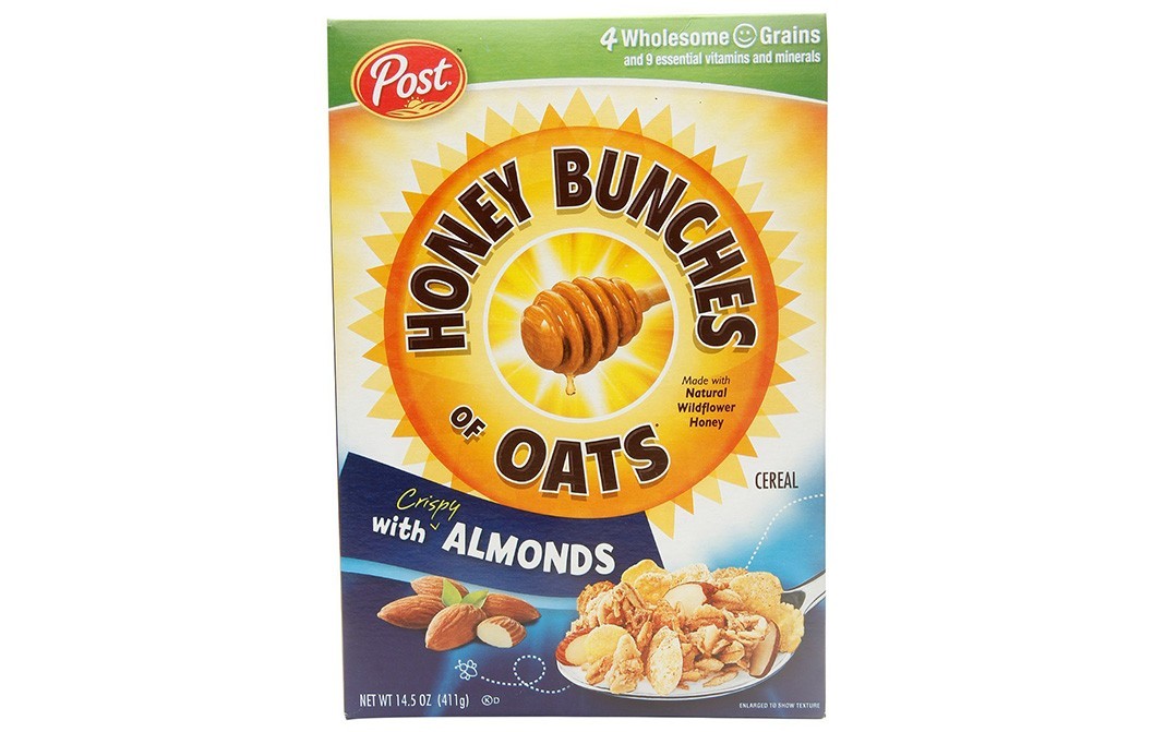 Post Honey Bunches Of Oats with Crispy Almonds   Box  411 grams